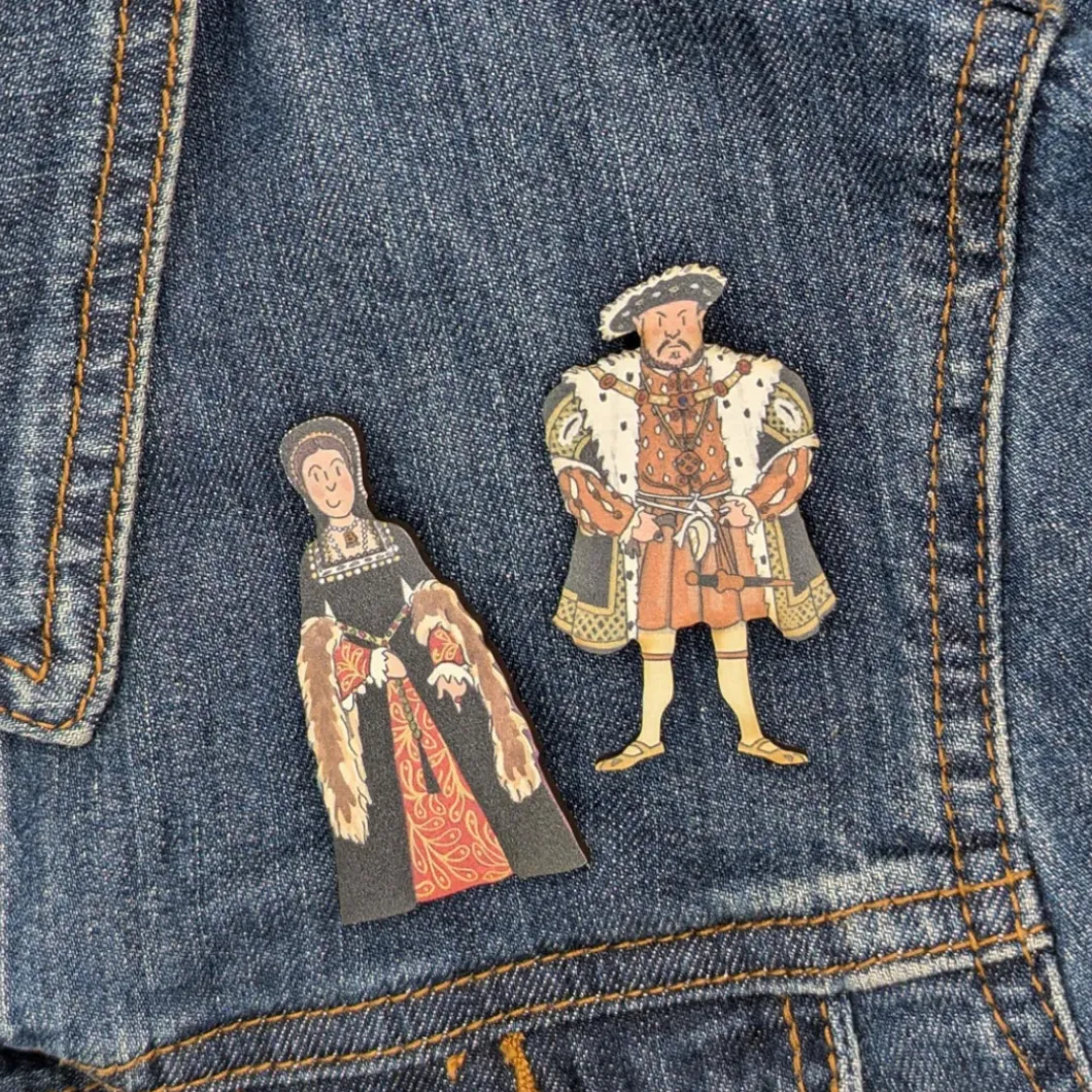 Anne Boleyn Single Pin Badge