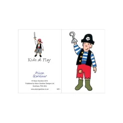 Boy Pirate Mini Card