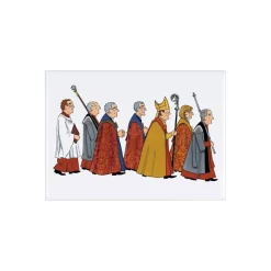 Cathedral Procession Fridge Magnet
