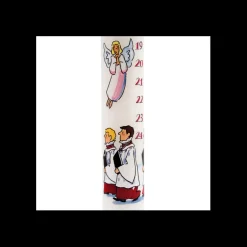 Choir Boys Red Christmas Dinner Advent Candle
