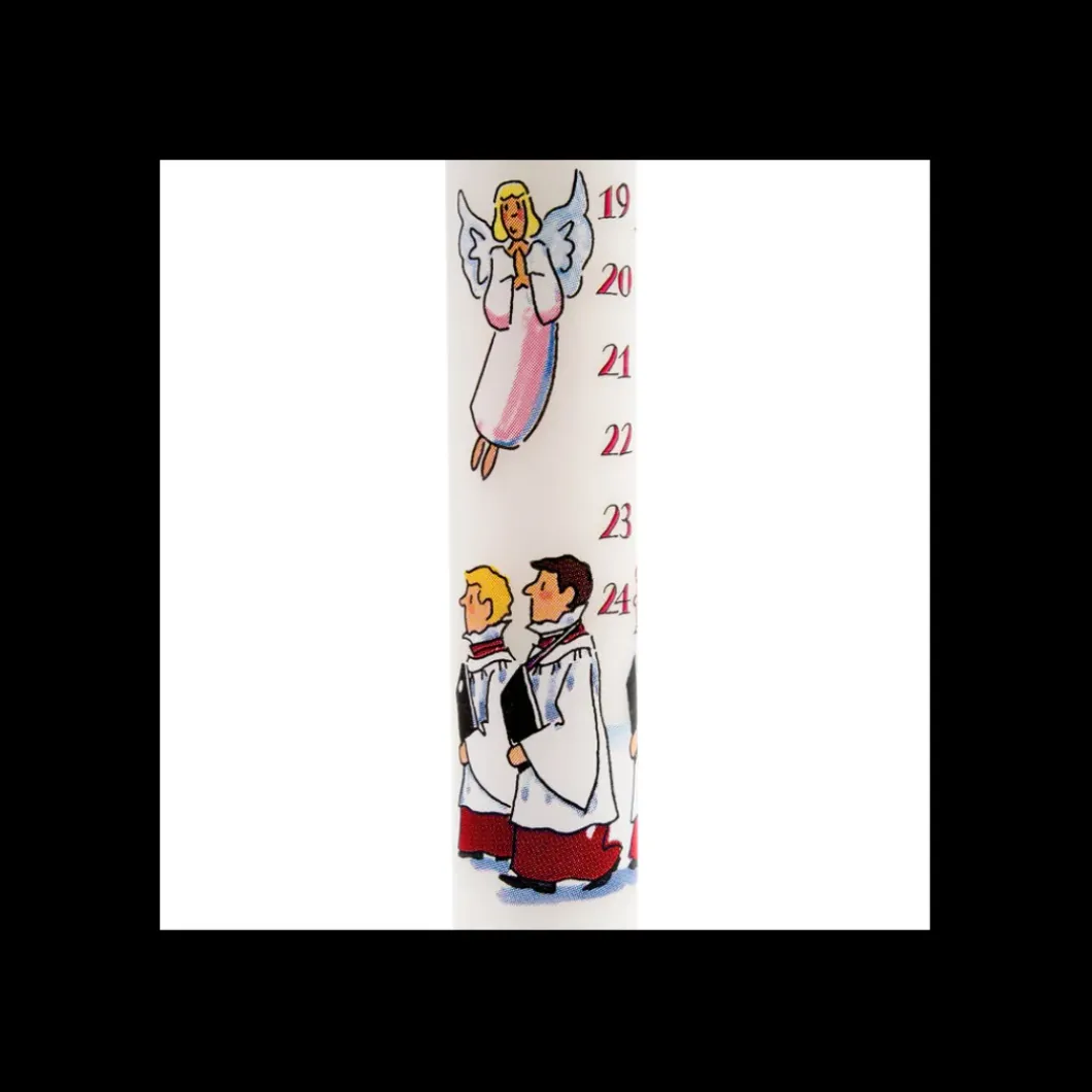 Choir Boys Red Christmas Dinner Advent Candle