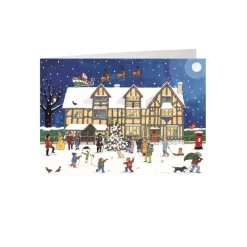 Christmas at the Old Town House Advent Calendar Card