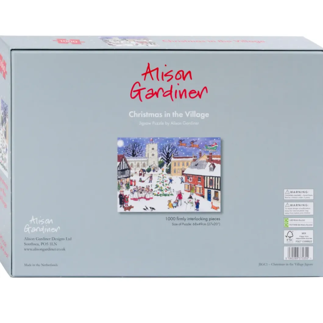 Christmas in the Village Jigsaw Puzzle