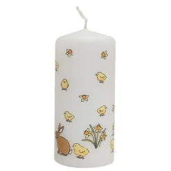 Easter Bunnies and Chicks Candle