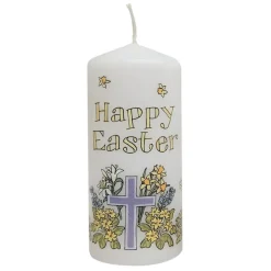 Easter Cross Candle