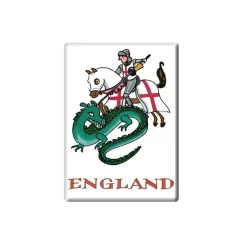 George and the Dragon fridge magnet