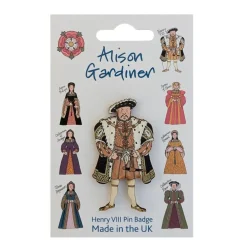 Henry VIII Pin Single Badge