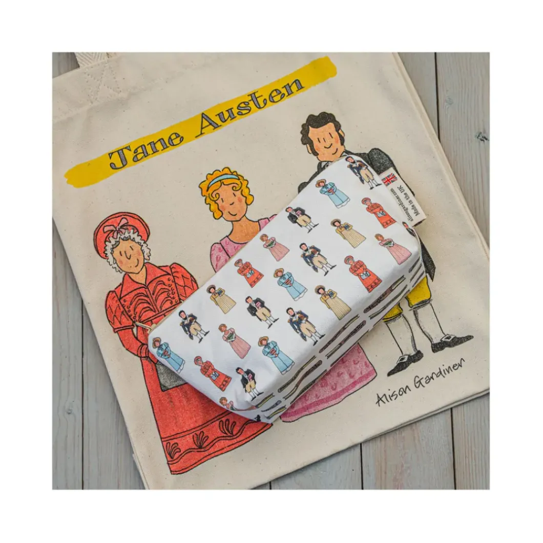 Jane Austen Cosmetic Bag / Pencil Case