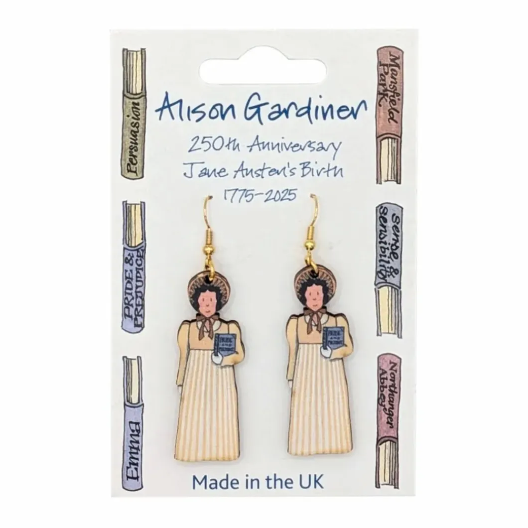 Jane Austen Earrings