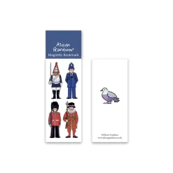 London Figures Magnetic Bookmark