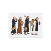 Monks Procession Fridge Magnet