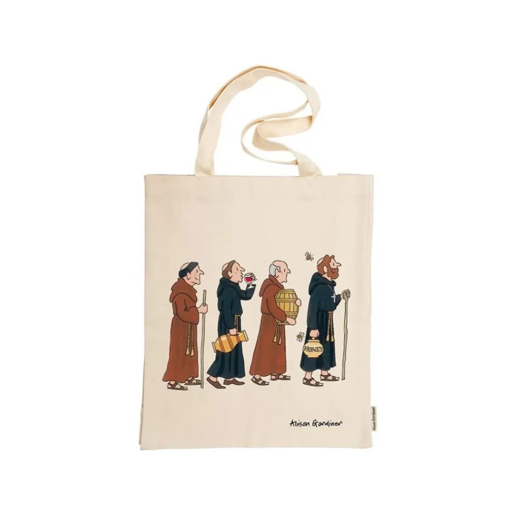 Monks Tote Bag