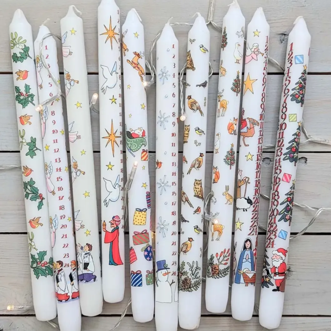 Nativity Christmas Dinner Advent Candle