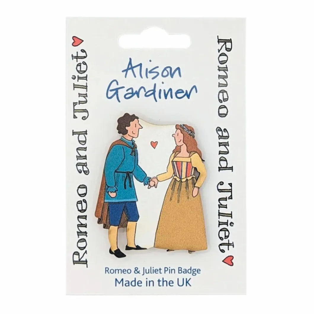 Romeo and Juliet Single Pin Badge