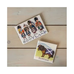 Scottish Pipers Fridge Magnet