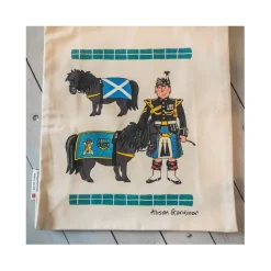 Scottish Pipers Tote Bag