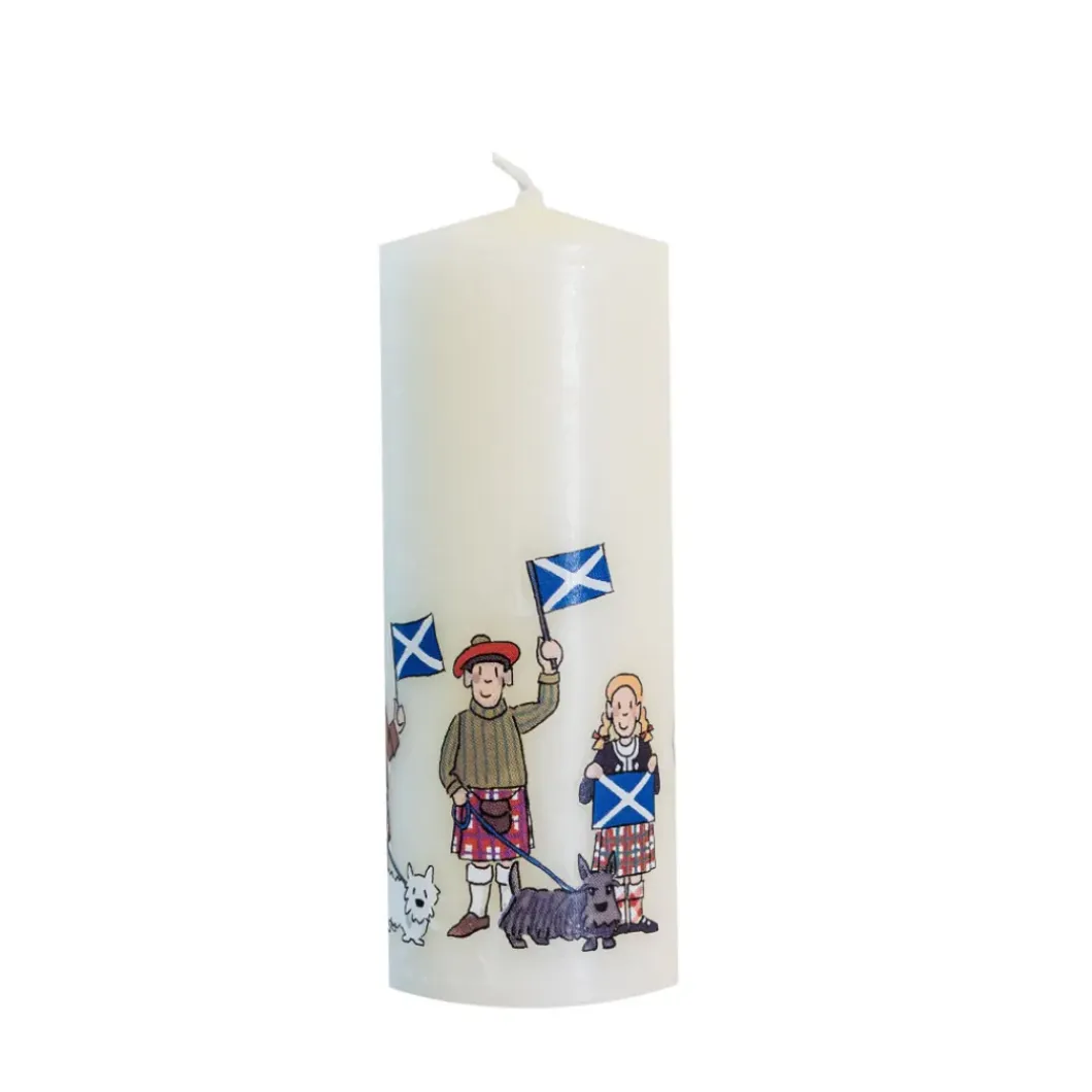 St Andrews Flag Candle