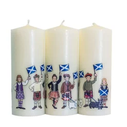 St Andrews Flag Candle
