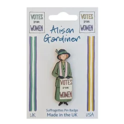 Suffragette UK Single Pin Badge