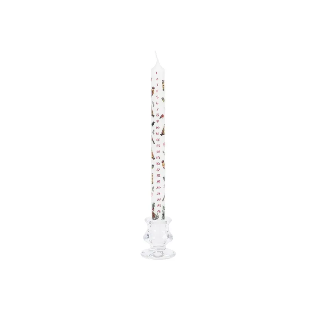 Winter Birds Christmas Dinner Advent Candle