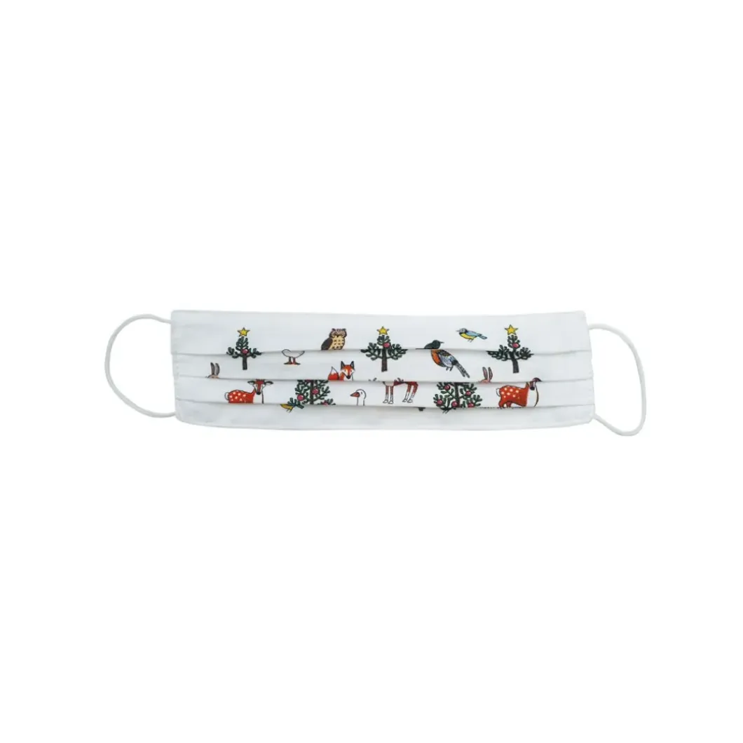Winter Wildlife Face Mask